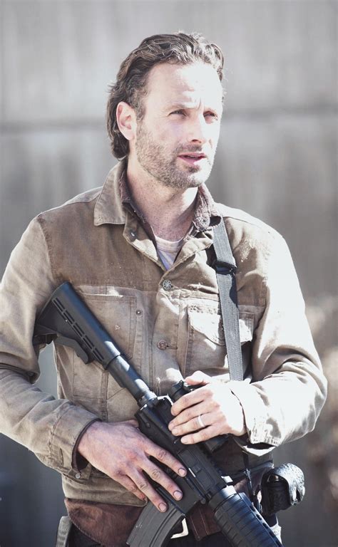 The original main protagonist of The Walking Dead, who has so many tropes he has received his own page.. Rick was a sheriff's deputy before the outbreak alongside Shane, but was shot and ended up in a coma. 